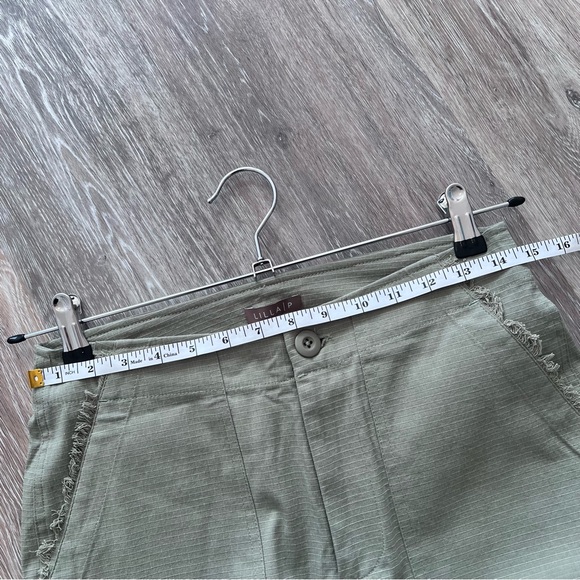 NWT lilla P army green khaki ankle pants - Picture 5 of 8